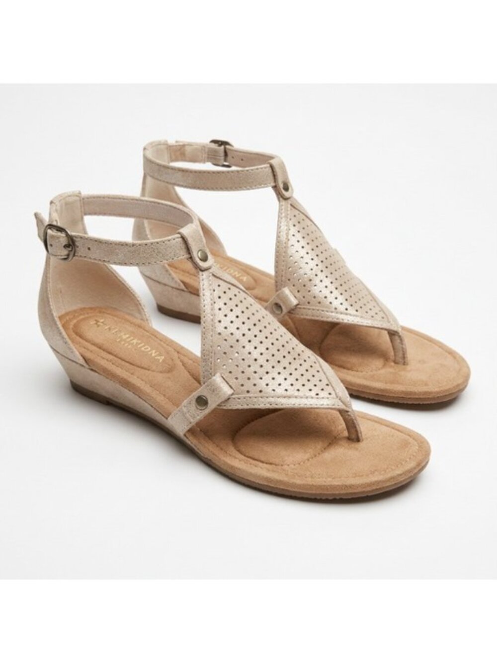 TOMS Women's Sandals 2” Heels - Beige - Size 7